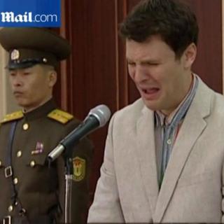 被判劳教的美国学生偷了什么朝鲜“圣物”？