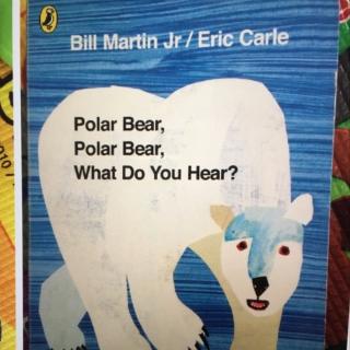 Polar bear,polar bear,what do you hear?