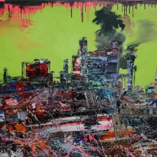 工业时代的钢铁挽歌—谈王勃凯系列油画作品《钢的铁》·邓旭/文