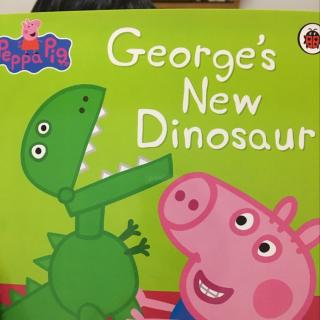 George's new dinosaur