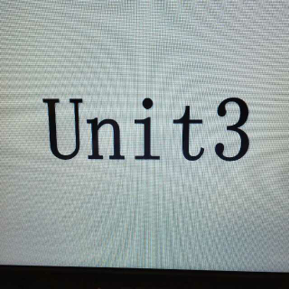 人教版英语四年级下册  Unit3  单词