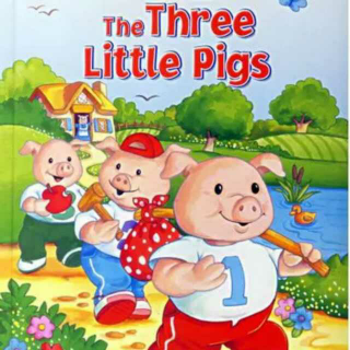 three plump pigs