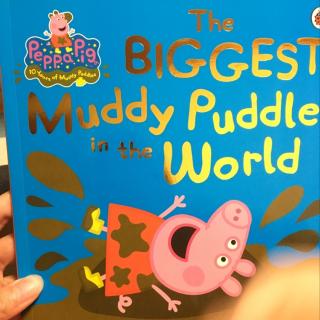 The biggest muddy puddle in the word