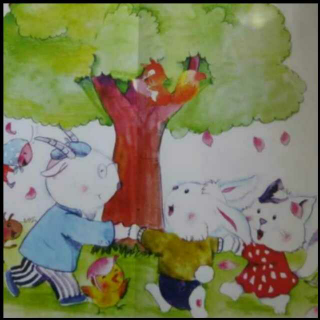 小郎故事《桃树下的小白兔》