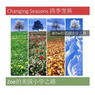 美国小学阅读Changing Seasons带文字