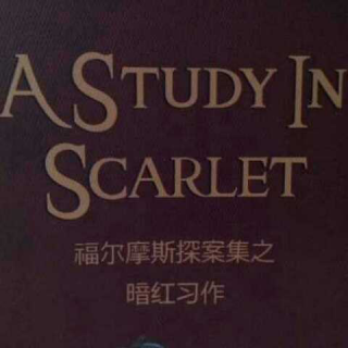 Week's story:A study in scarlet(chapter3)