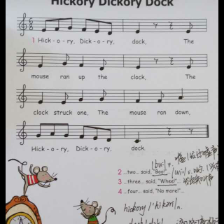 Hickory dickory dock 精读（讲读）课