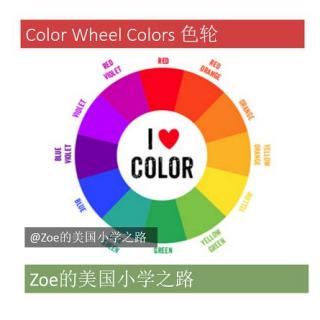 美国小学英语阅读跟读 Color Wheel Colors 色轮上的颜色