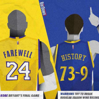 #414#Kobe&Curry 最后一役，73胜