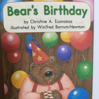 Bear’s birthday