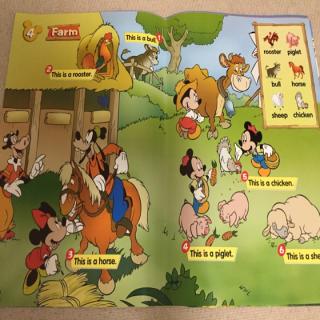 迪士尼英语6Unit4 Farm