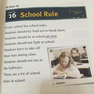 School Rule