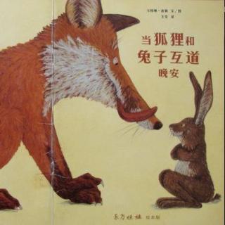 当狐狸和兔子互道晚安 | By：潮爸洪俊