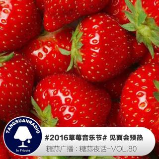 糖蒜夜话VOL.80：#2016草莓音乐节# 见面会预热
