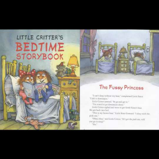 小毛怪Little Critter's Bedtime storybook01-The fussy princesd