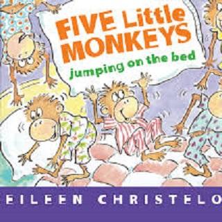 5只小猴子在床上蹦蹦跳 5 Little Monkeys Jumping on the Bed
