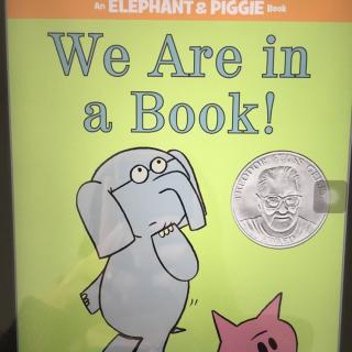 We are in a book！