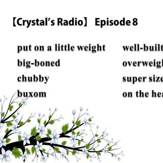 Crystal's Radio008-losing weight我并不胖，只是瘦得不明显  