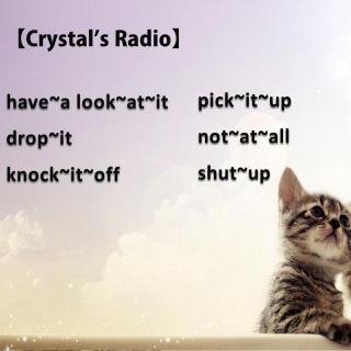 Crystal's Radio-028-一个小技巧让你学会装bility的连读