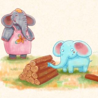  [ 幼儿故事38 ]  小象🐘转学