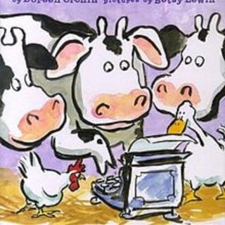 英文故事《Click, Clack, Moo, Cows That Type》会打字的牛