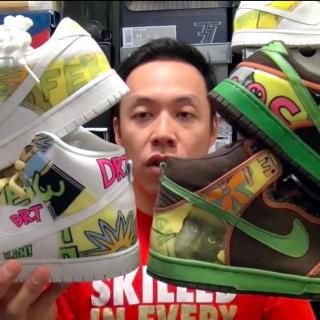 Sneaker 看你老师球鞋介绍142-Nike Dunk SB 2005 De La Soul 全收藏
