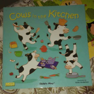 Cows in the kitchen