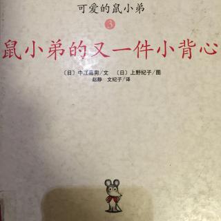 138、鼠小弟的又一件小背心