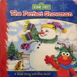 The Perfect Snowman-A Read Along with Elmo Book