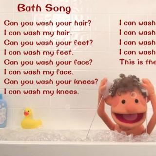 洗澡歌—Bath Song