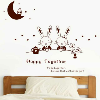 【亲爱的晚安】小白兔和小灰兔