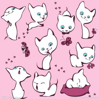 每天一首英文儿歌——《Ten little kittens》