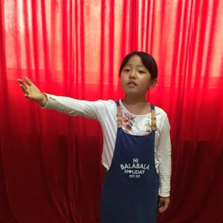 《明日歌》朗诵：王昱人 8岁