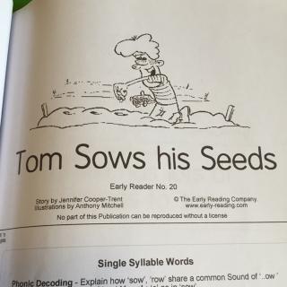 20.Tom Sows his Seeds