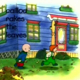 4_04_Caillou Rakes The Leaves 20160529