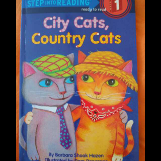 绳子读分级读物 City Cats, Country Cats