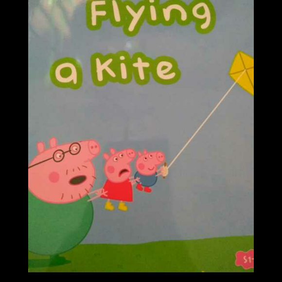 s1-14 flying a kite