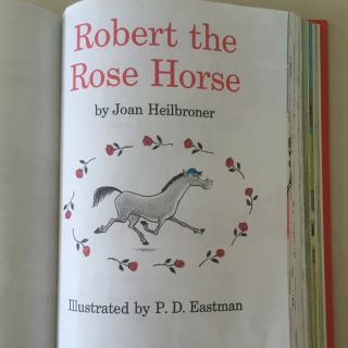 Robert the rose horse 2016.06.05
