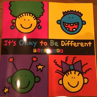 不一样，没关系英文版It's Okay to Be Different //Todd Parr