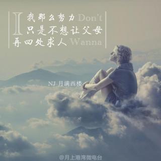 【清音幽韵】我那么努力，只是不想让父母再四处求人-NJ月满西楼