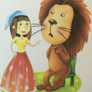 女孩与狮子
