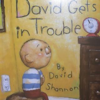 大卫惹麻烦英文版David Gets in Trouble//David Shannon