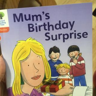 Mum's birthday surprise