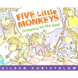 46-(reading)Five Little Monkeys Jumping On the Bed