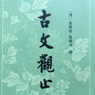 古文观止 卷六 3 秦楚之际月表