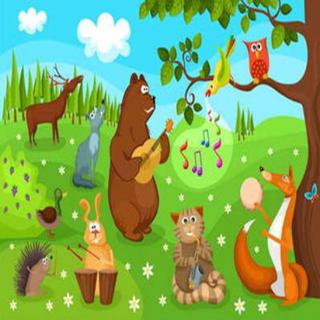 儿童故事----猴子、山羊、驴子和熊（四重奏）