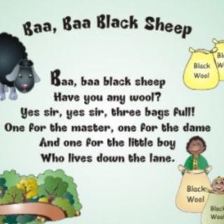 Baa Baa Black Sheep