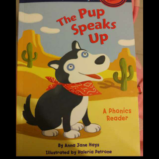 绳子读分级读物 The Pup Speaks Up