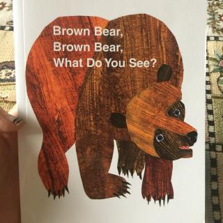 brown bear brown bear what do you see？