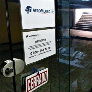 La empresa Aeroméxico suspende vuelos a Venezuela